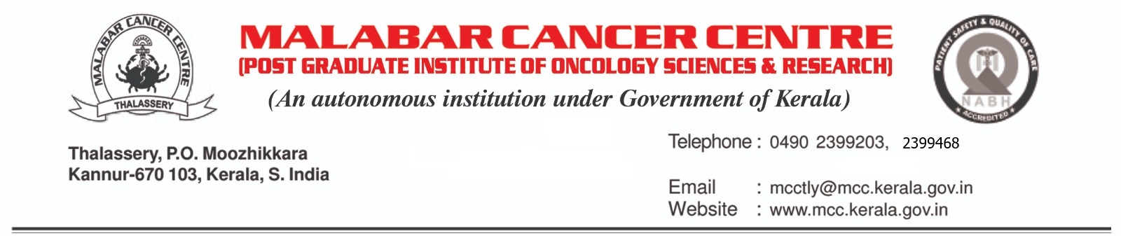 Malabar Cancer Centre Thalassery